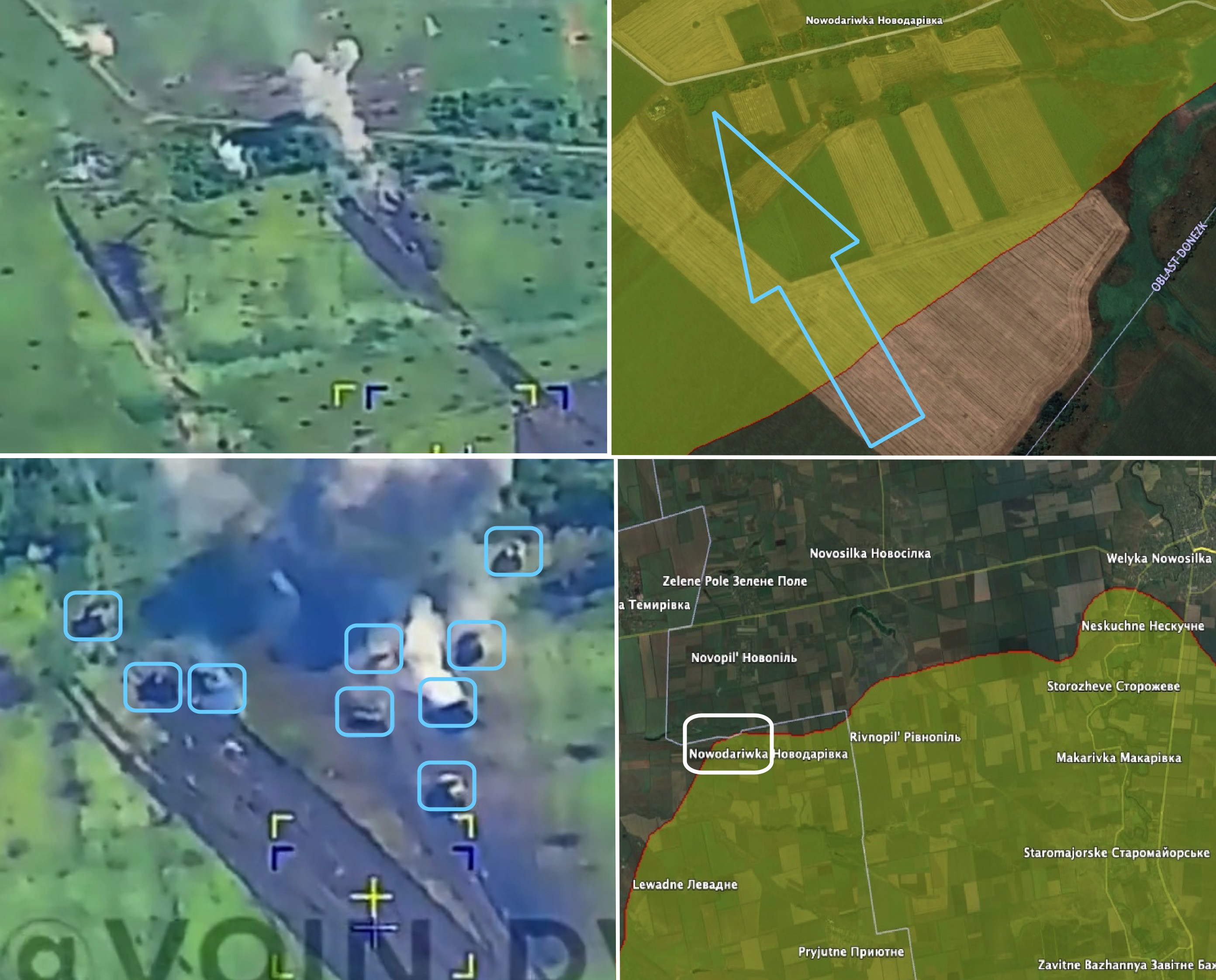 Video: Ukrajinci pri ofenzíve utrpeli ťažké straty. Útok ich obrnencov rozstrieľali na mínovom poli