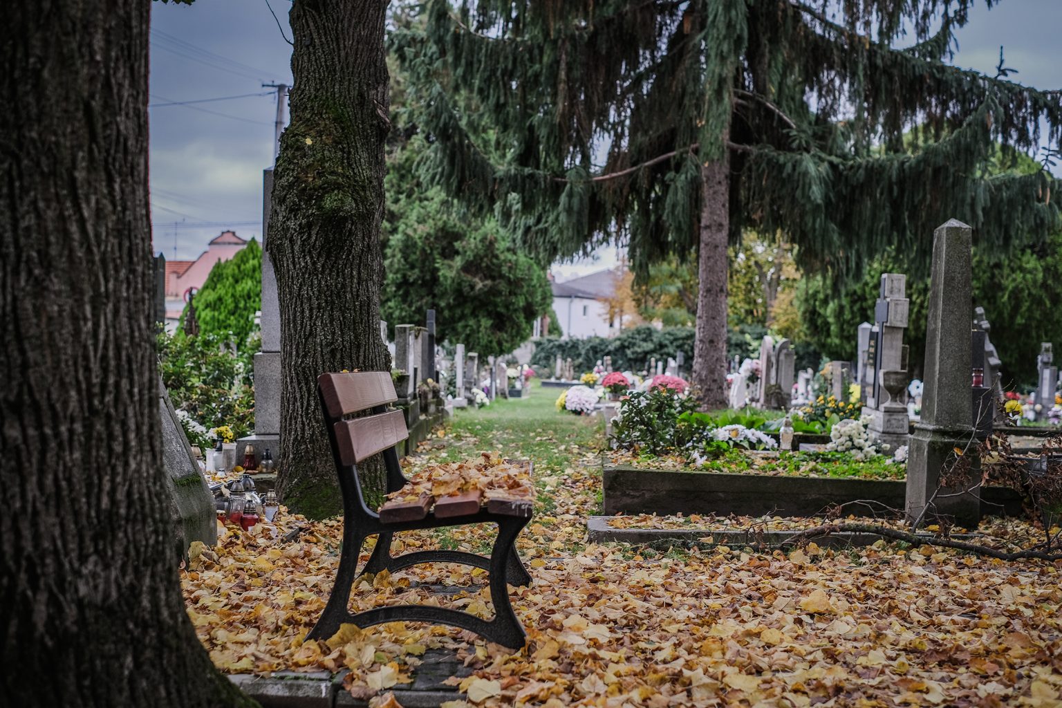Cintorín. Foto: Róbert Valent. 