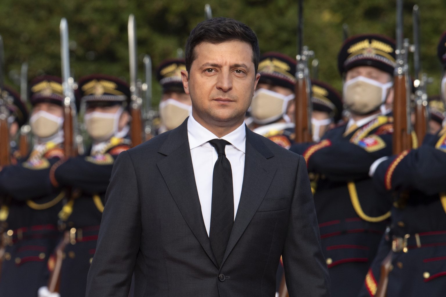 Prezident Ukrajiny Volodymyr Zelenskyj. 
 Foto: Pavel Neubauer/TASR