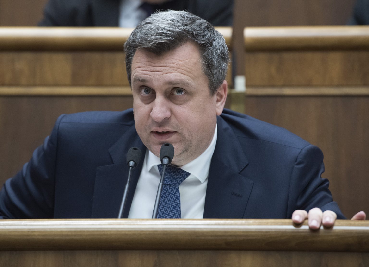 Andrej Danko ešte ako predseda parlamentu v predchádzajúcom volebnom období. Foto: Martin Baumann/TASR