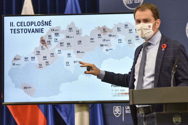 Matovič obhajuje  zmysel celoplošného testovania