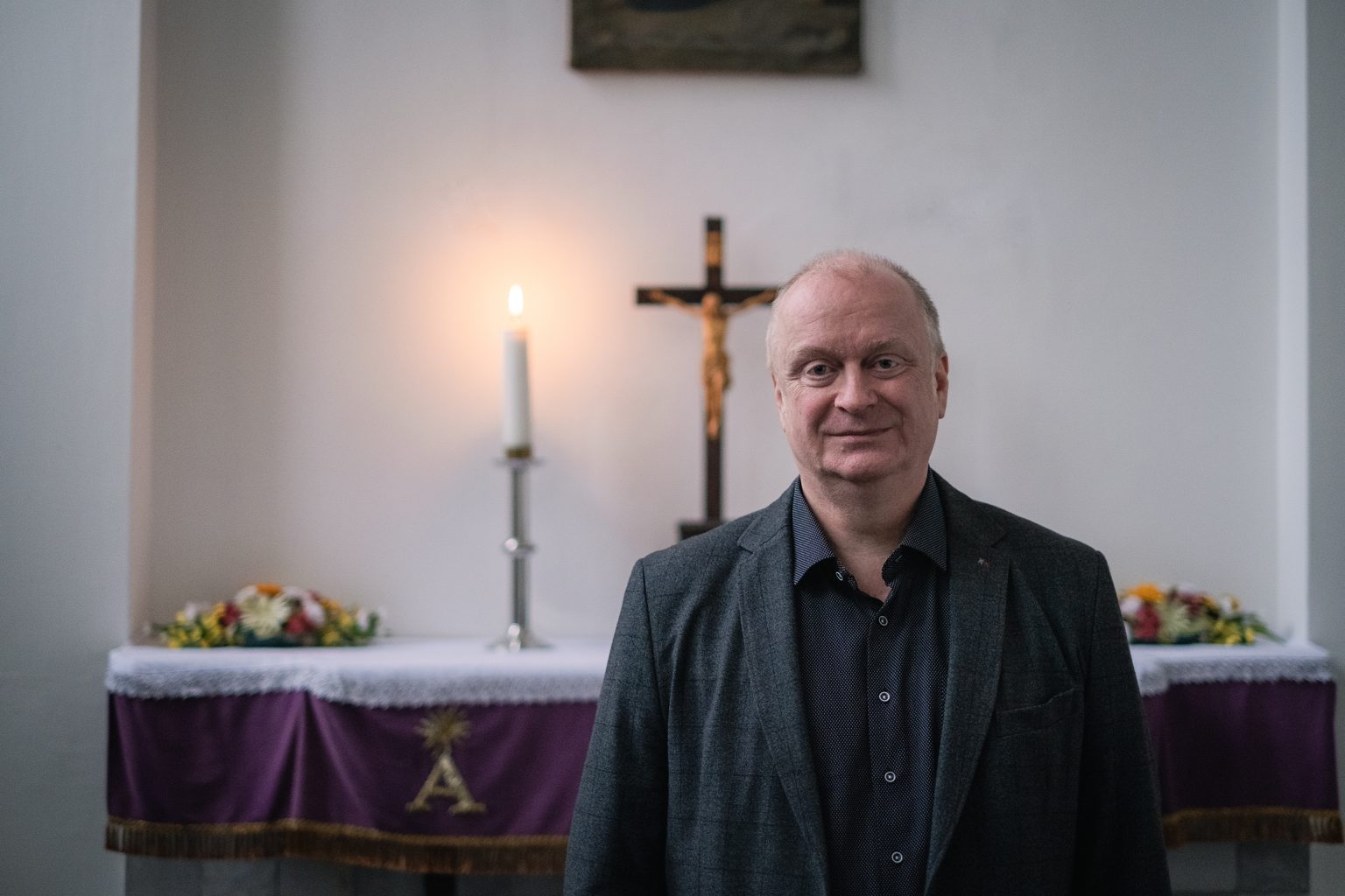 Ján Hroboň, biskup západného dištriktu Evanjelickej cirkvi augsburského vyznania na Slovensku. Foto: Róbert Valent