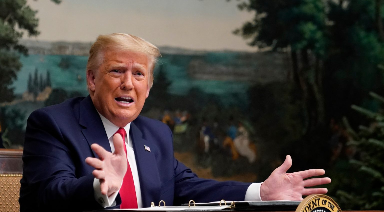 Rodčenkovov zákon podpísal odchádzajúci prezident Trump. Foto: TASR/AP