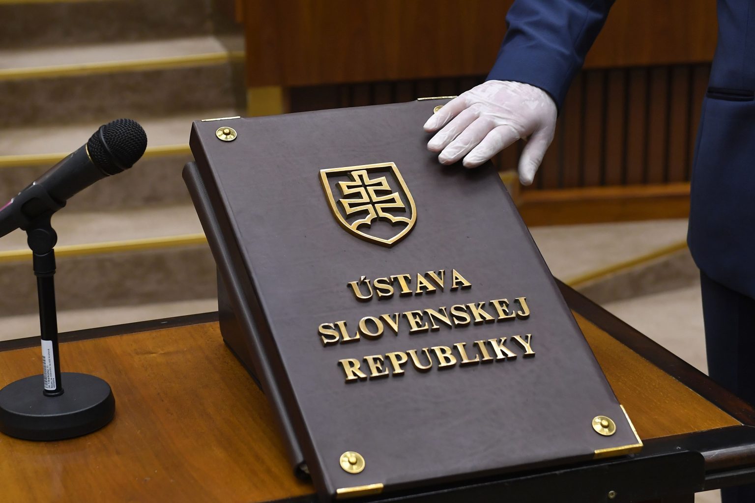 Ústava Slovenskej republiky. Foto: TASR/Michal Svítok