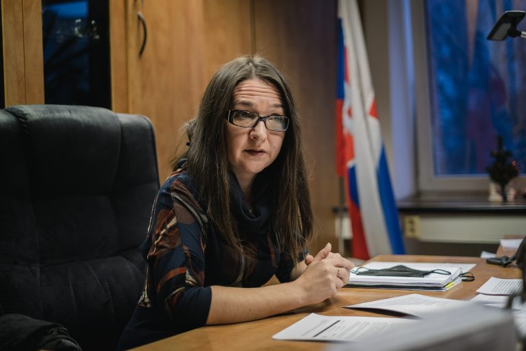 Anna Križáková, predsedníčka Okresného súdu Bratislava V. Foto: Róbert Valent