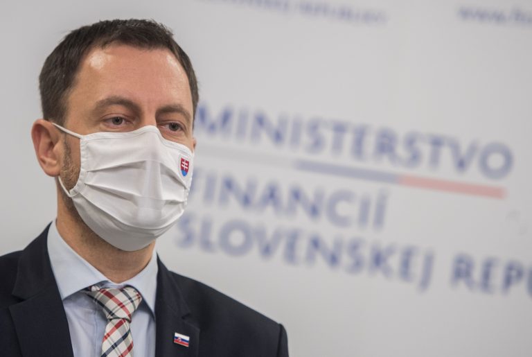 Minister financií Eduard Heger. Foto: Martin Baumann/TASR