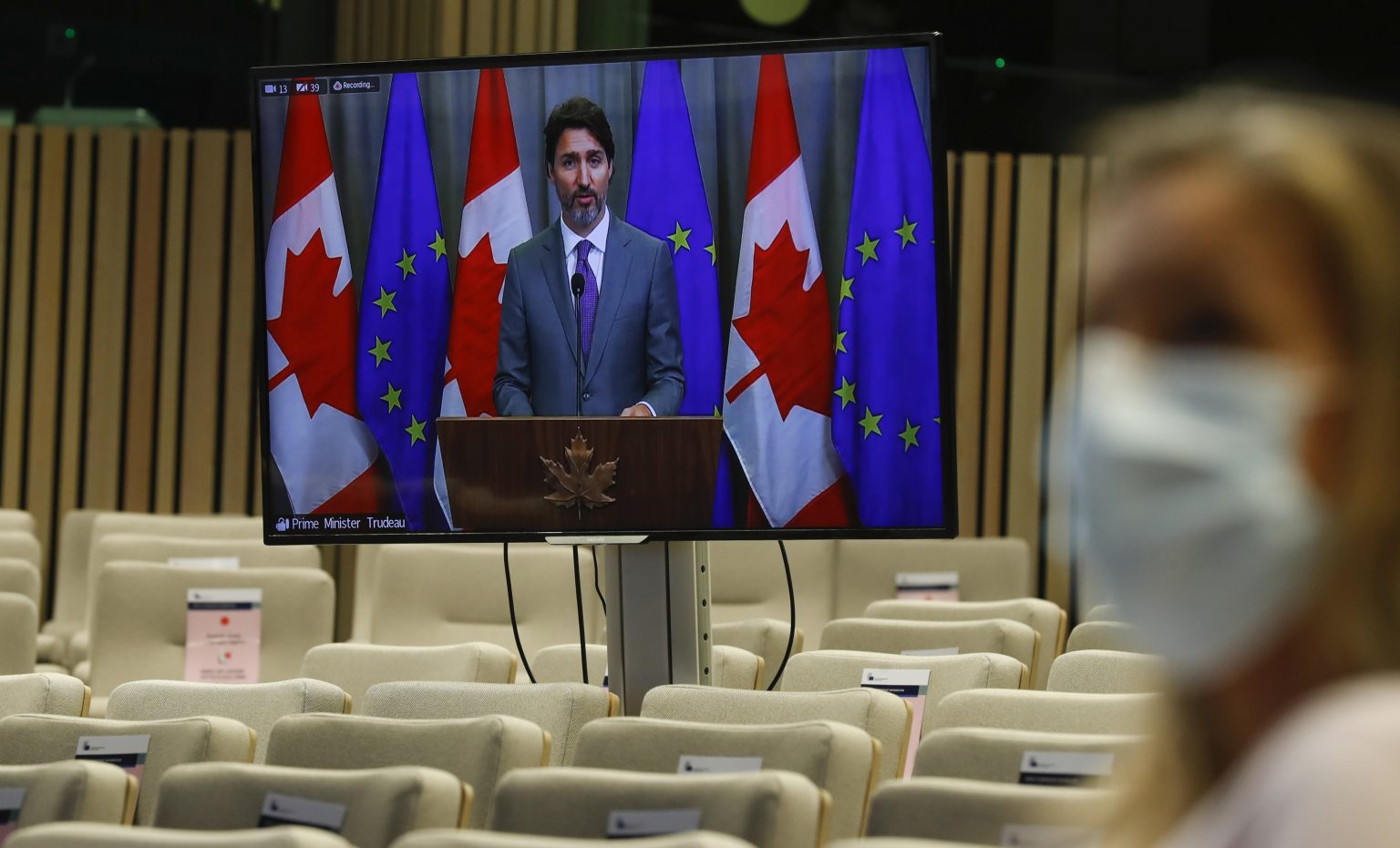 Kanadský premiér Justin Trudeau. Foto: TASR/AP