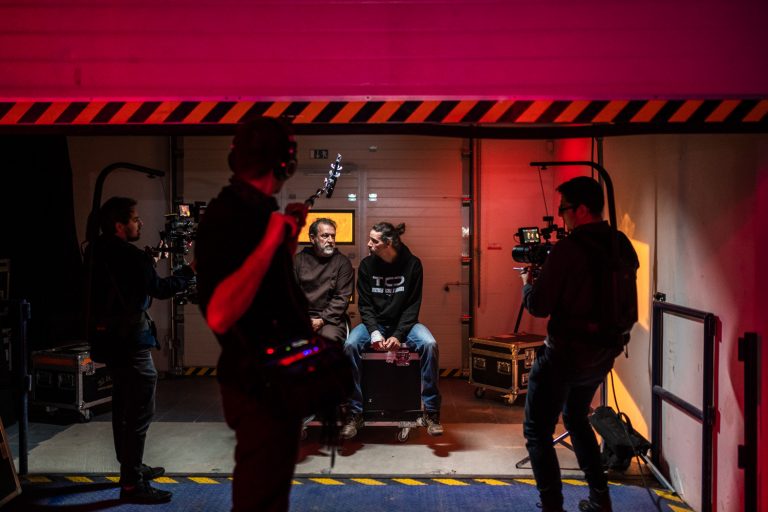 Z nakrúcania filmu "TO, na čom záleží". Foto: tím GODZONE