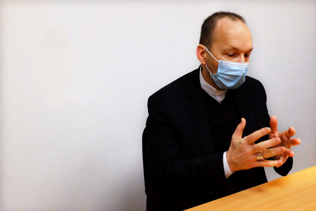 Biskup Jozef Haľko. Foto: Matúš Zajac