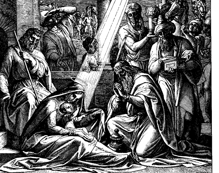 Rytina Juliusa Schnorr von Karolsfelda z roku 1860. Foto: wikimedia