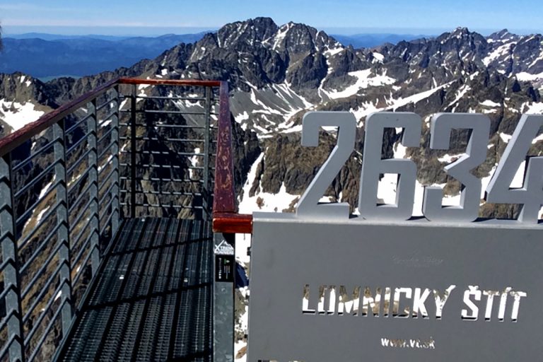 Anjel v Tatrách. Borovička a šabľa na Lomnickom štíte