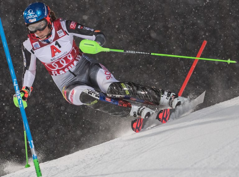 Vlhová skončila vo Flachau tesne štvrtá, slalom patril Shiffrinovej