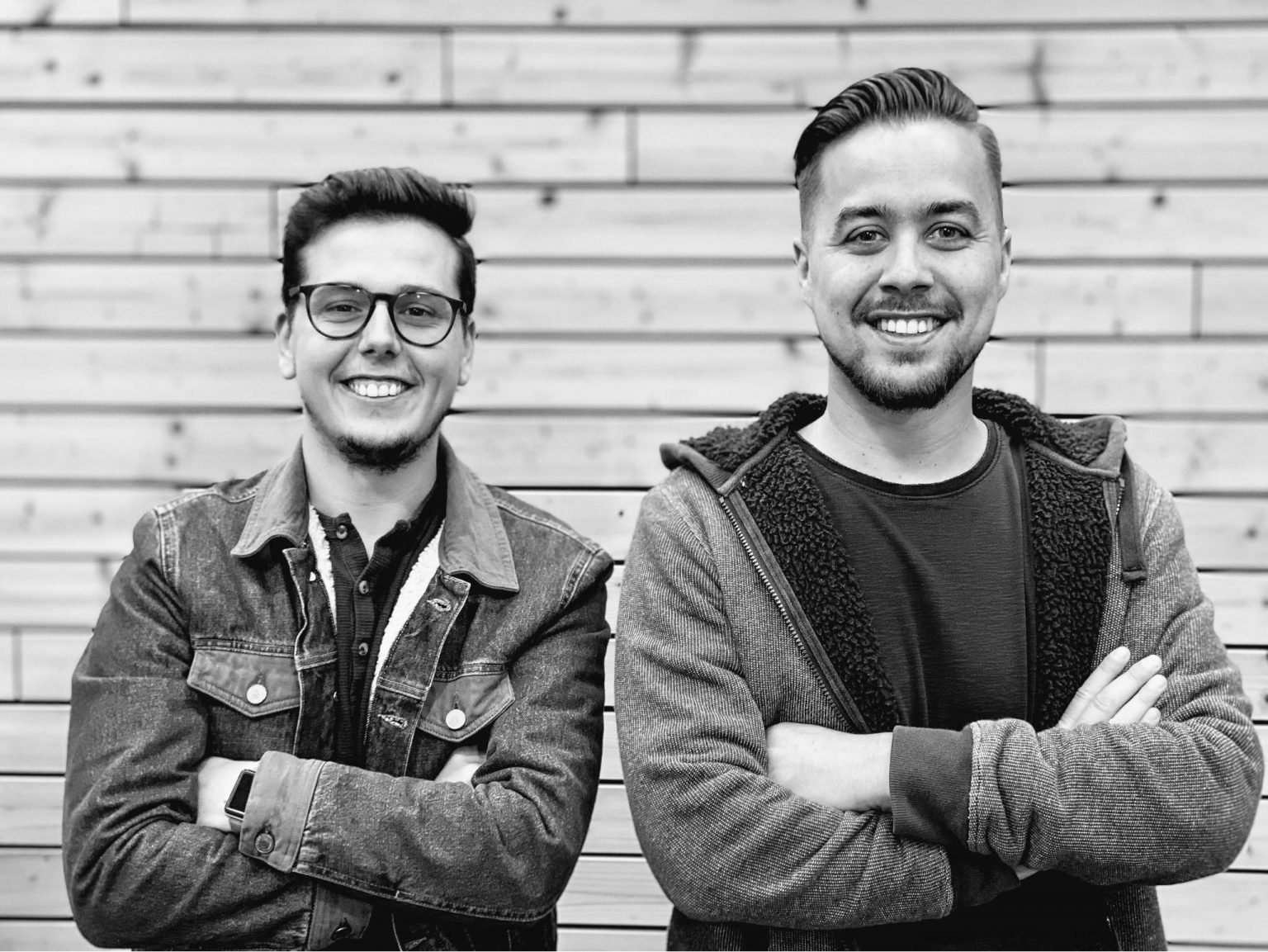 José Calvo Aguilar a Janči Máhrik. Foto: archív tvorcov podcastu Zabudnuté cesty