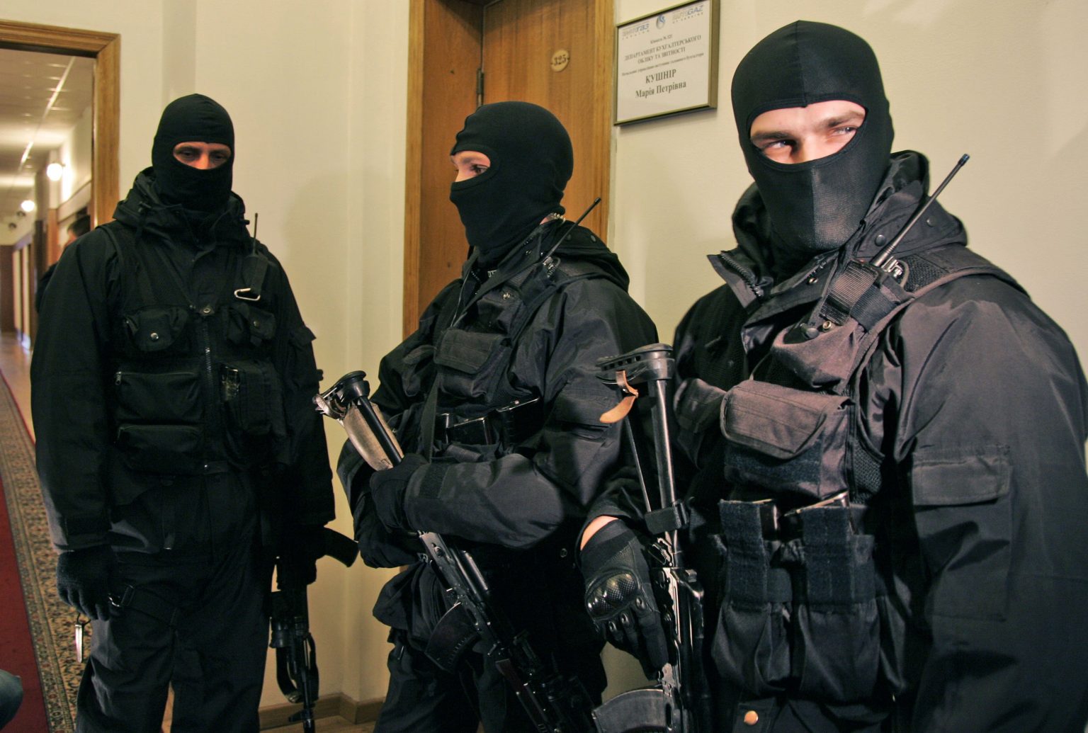 Agenti SBU, ilustračná fotografia. Foto: TASR/AP