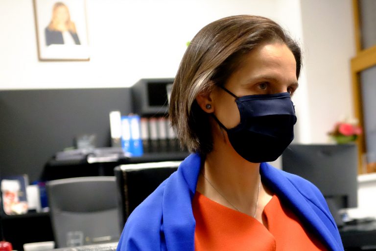 Ministerka spravodlivosti Mária Kolíková. Foto: Matúš Zajac