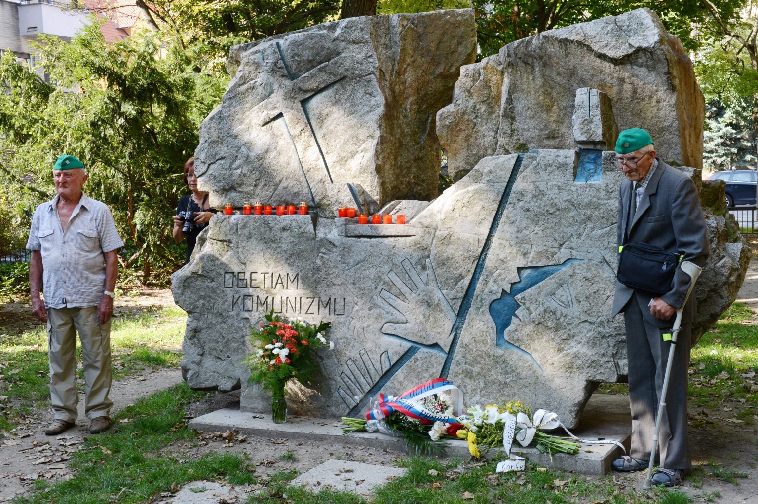 Pamätník obetí komunistického režimu v Bratislave. Foto: Štefan Puškáš/TASR