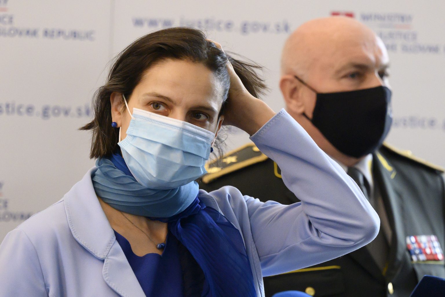 Ministerka spravodlivosti Mária Kolíková. Foto: Pavel Neubauer/TASR