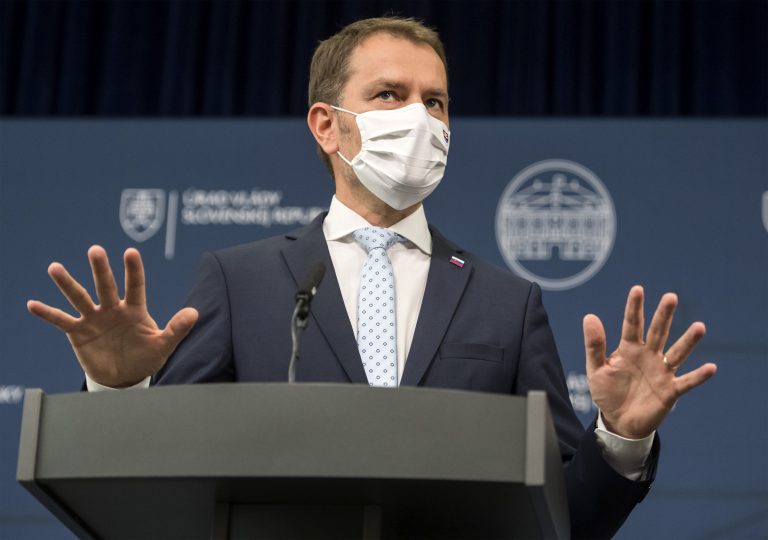 Predseda vlády SR Igor Matovič. Foto: Martin Baumann/ TASR