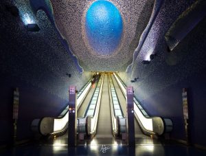 Výtvarné umenie aj ťažká technika. Toto je príbeh podzemnej dráhy metro