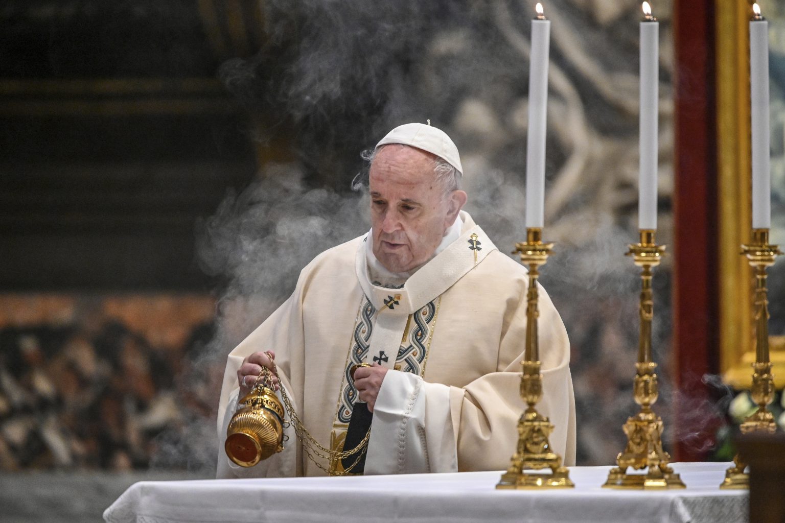 Pápež František. Foto: TASR/AP