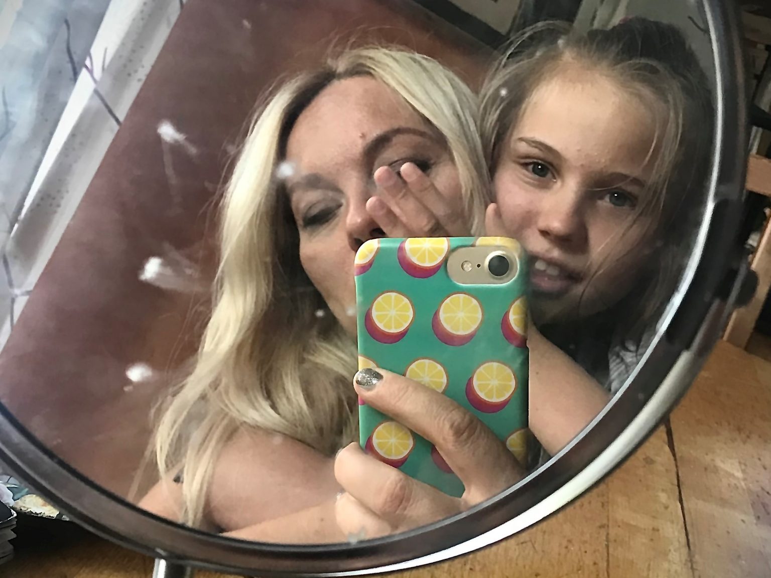 Ewa Sipos s dcérou Ninou. Foto: osobný archív E. Sipos