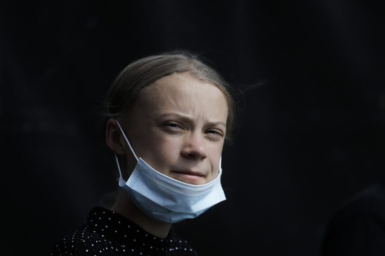 Greta Thunberg. Foto: TASR/AP