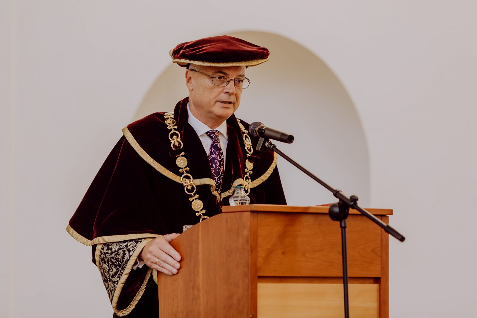 René Bílik, rektor Trnavskej univerzity. Foto: Barbora Likavská