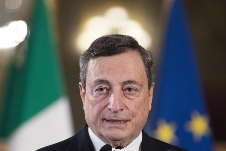 Mario Draghi. Foto: TASR/AP
