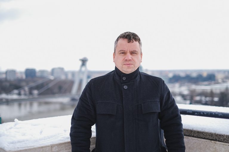 Ján Tóth, predseda Rady pre rozpočtovú zodpovednosť. Foto: Róbert Valent