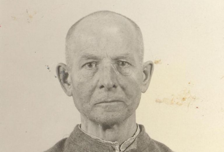 Biskup Vojtaššák, snímka z väzenia. Foto: archív