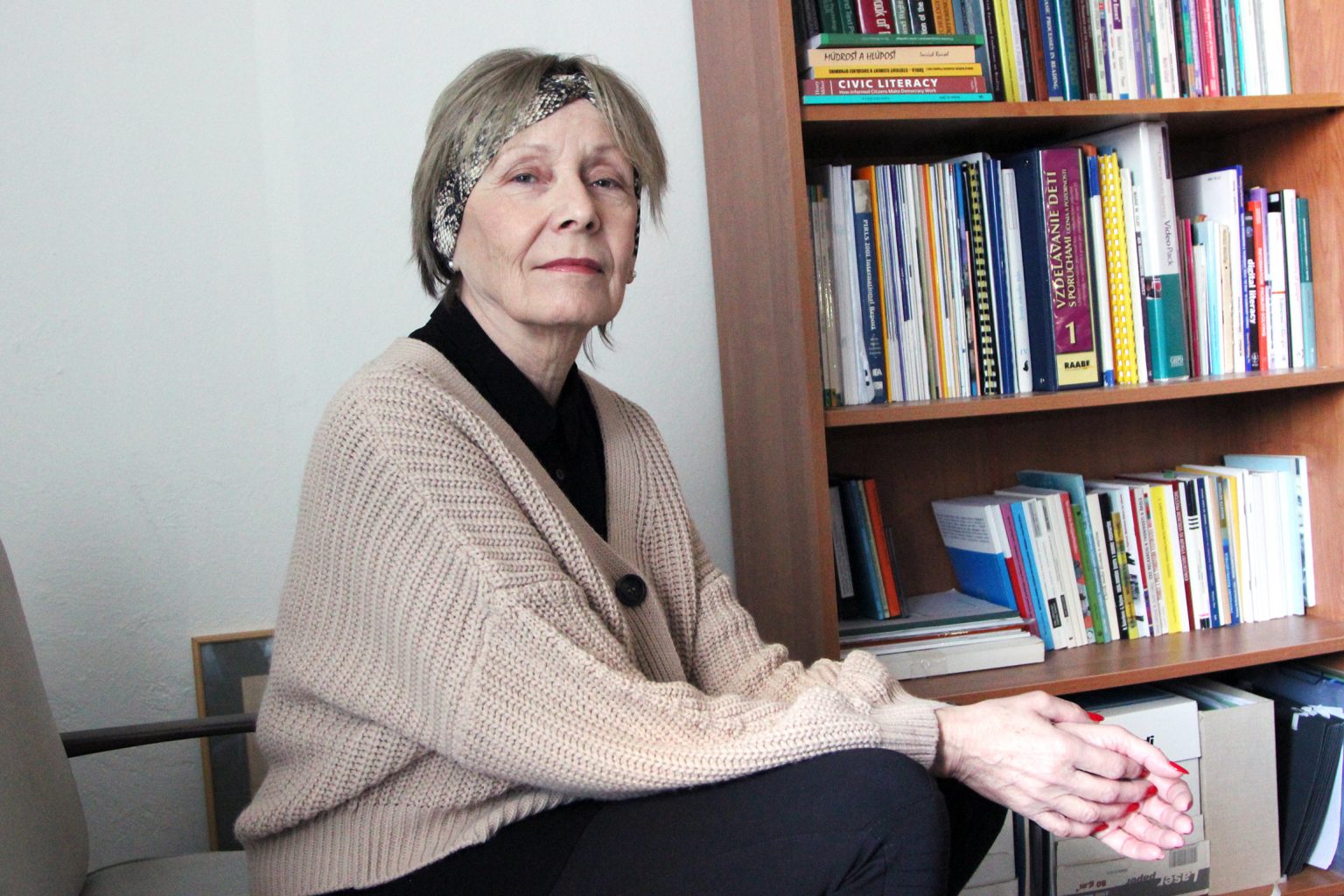 Prof. Oľga Zápotočná. Foto: Matúš Zajac