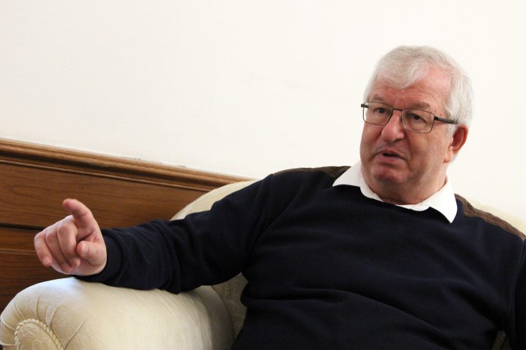 Predseda Súdnej rady Ján Mazák. Foto: Matúš Zajac