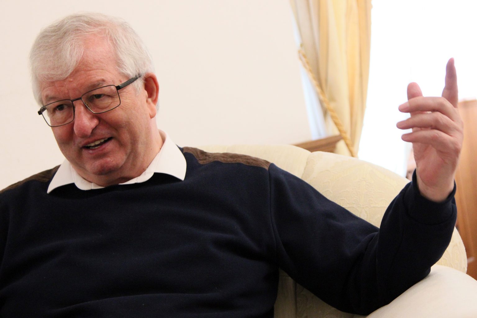 Predseda Súdnej rady Ján Mazák. Foto: Matúš Zajac