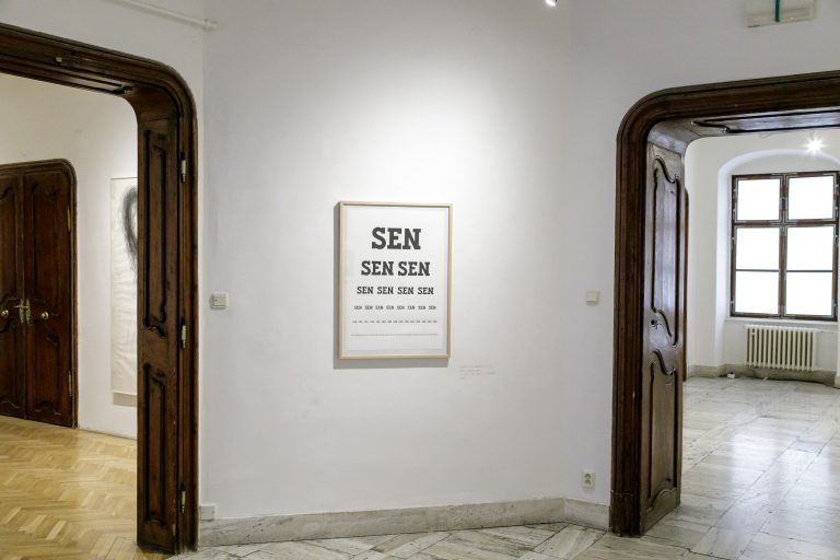 Snímka z výstavy Snívaj!? v Mirbachovom paláci Galérie mesta Bratislava 8. októbra 2020 v Bratislave. Foto: Dano Veselský/TASR