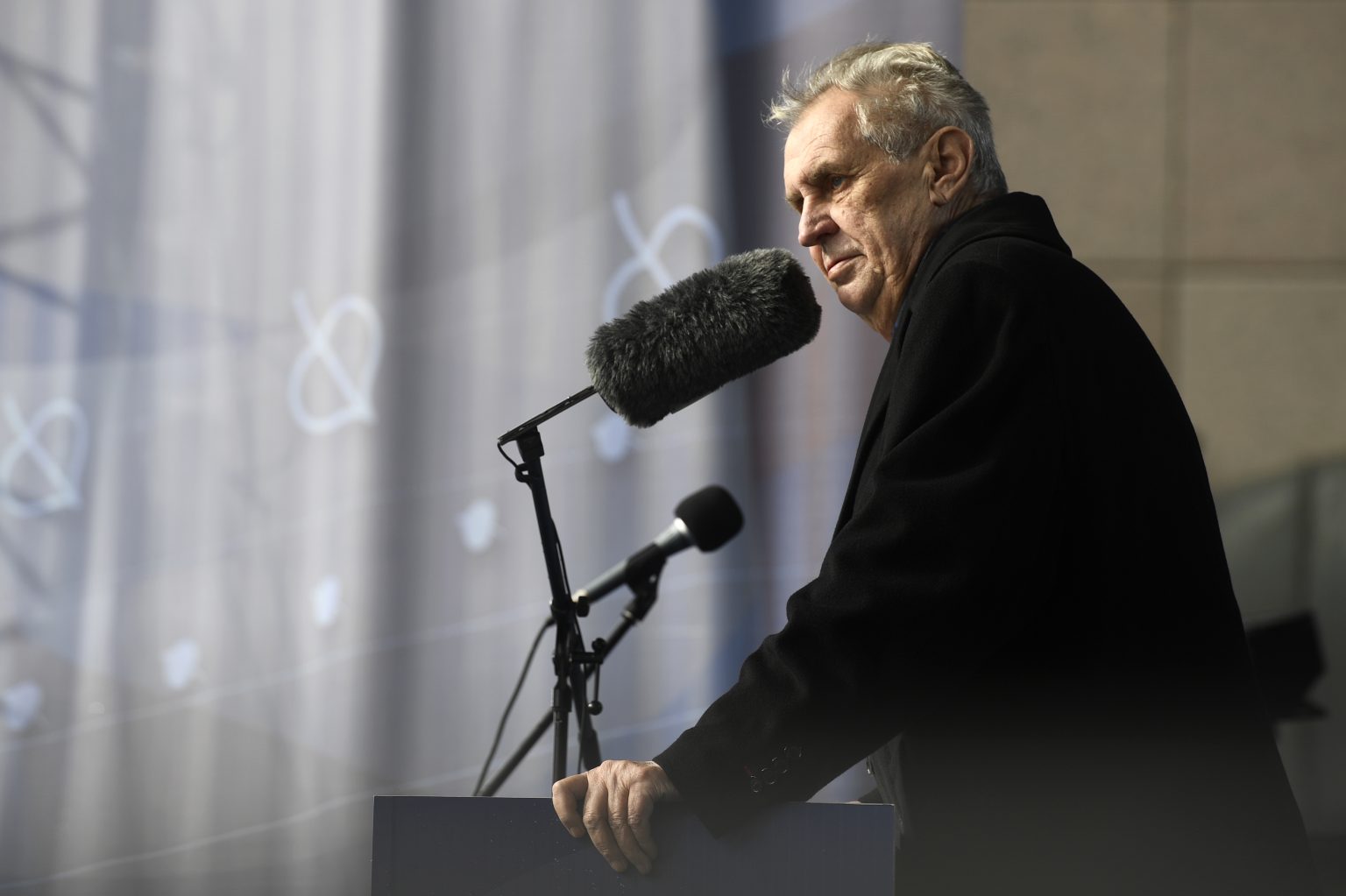 Prezident Českej republiky Miloš Zeman. Foto: Radovan Stoklasa/TASR