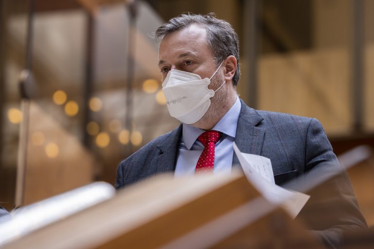 Milan Krajniak (Sme rodina). Foto: Jaroslav Novák/TASR