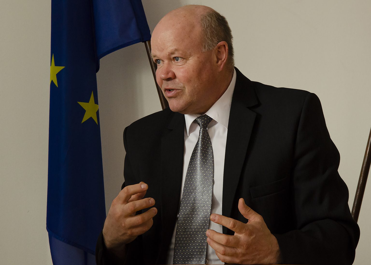 Branislav Tréger, primátor Liptovského Hrádku a zároveň predseda Združenia miest a obcí Slovenska. Foto: Patrícia Falbová
