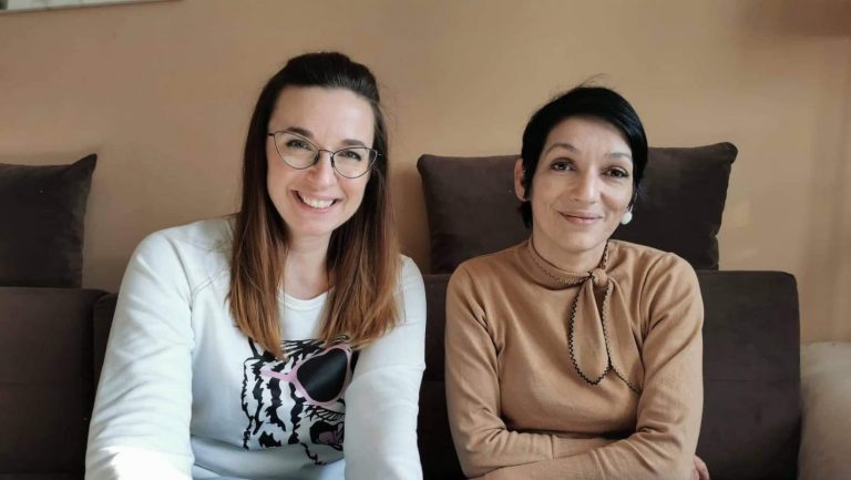 Simona Petrik (vľavo) a Irena Bihariová. Foto: Facebook