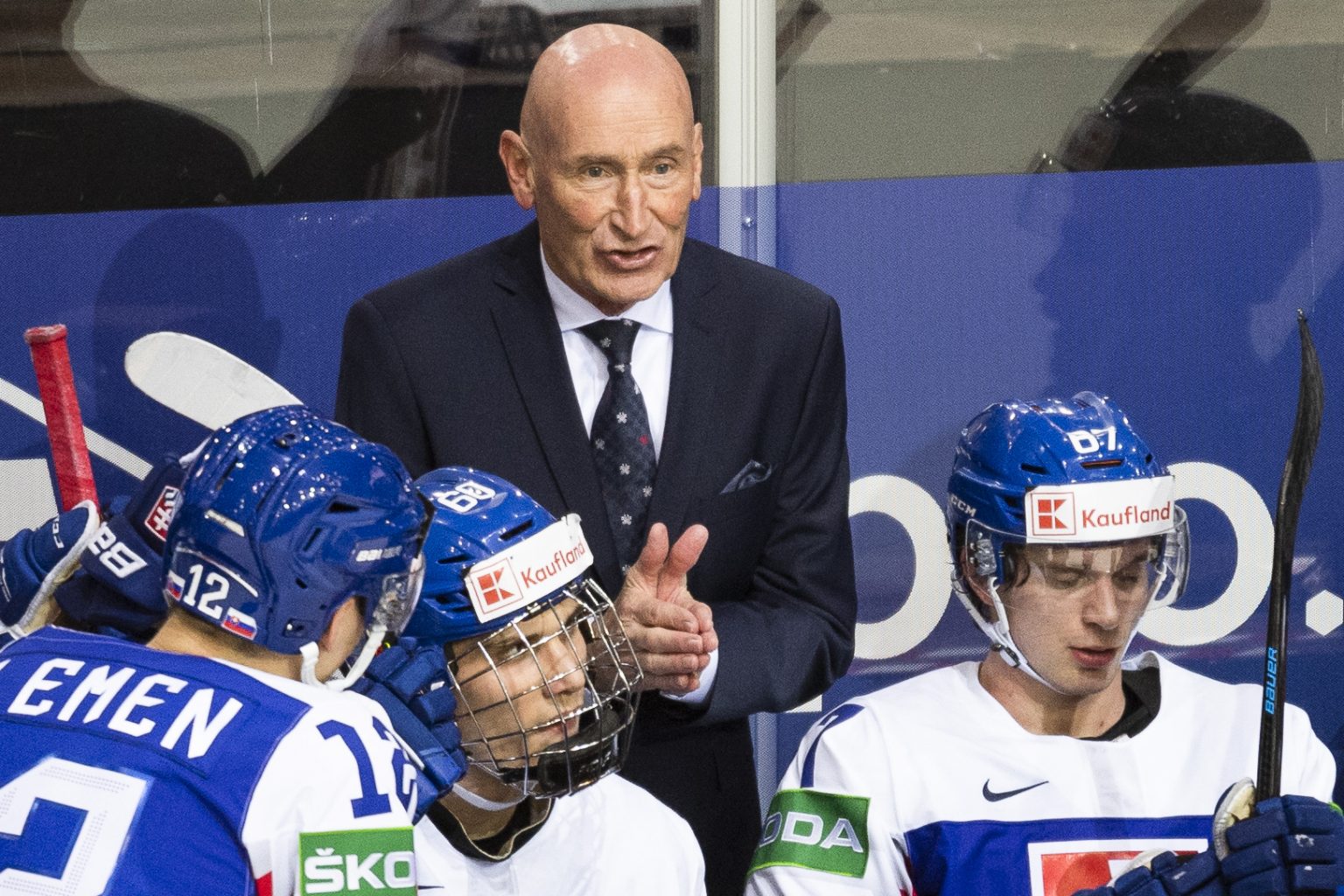 Hlavný tréner slovenských hokejistov Craig Ramsay.
Foto: Jaroslav Novák/TASR
