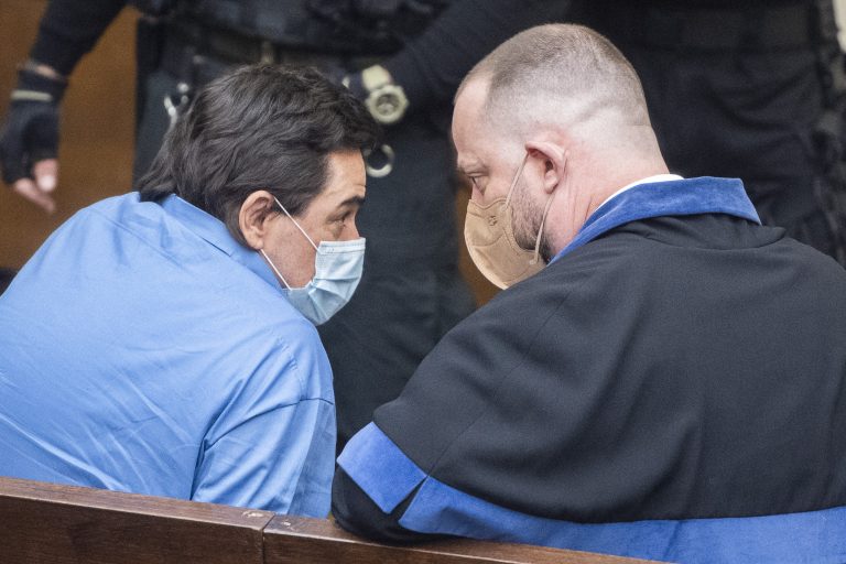 Marian Kočner a Marek Para. Foto: Jaroslav Novák/TASR