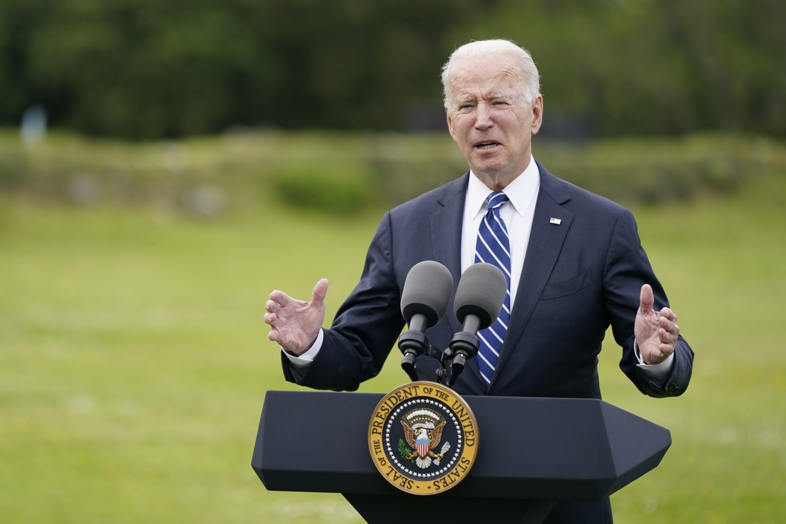 Prezident USA Joe Biden. Foto: TASR/AP
