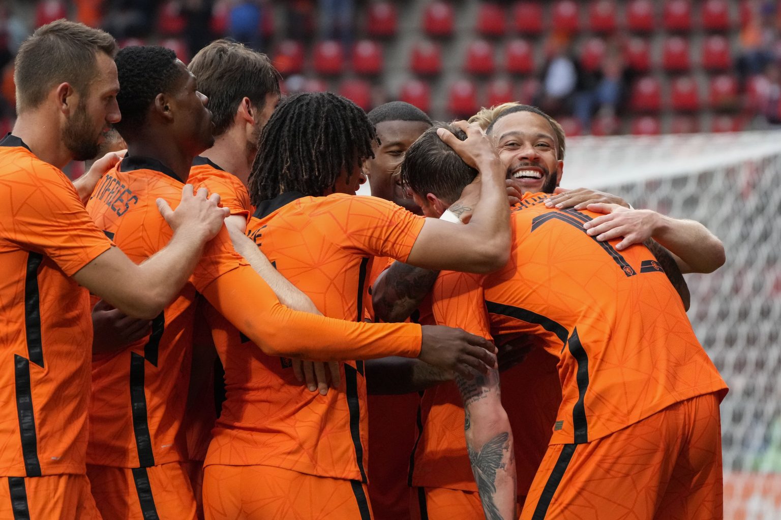 Holandská futbalová reprezentácia. Foto: TASR/AP
