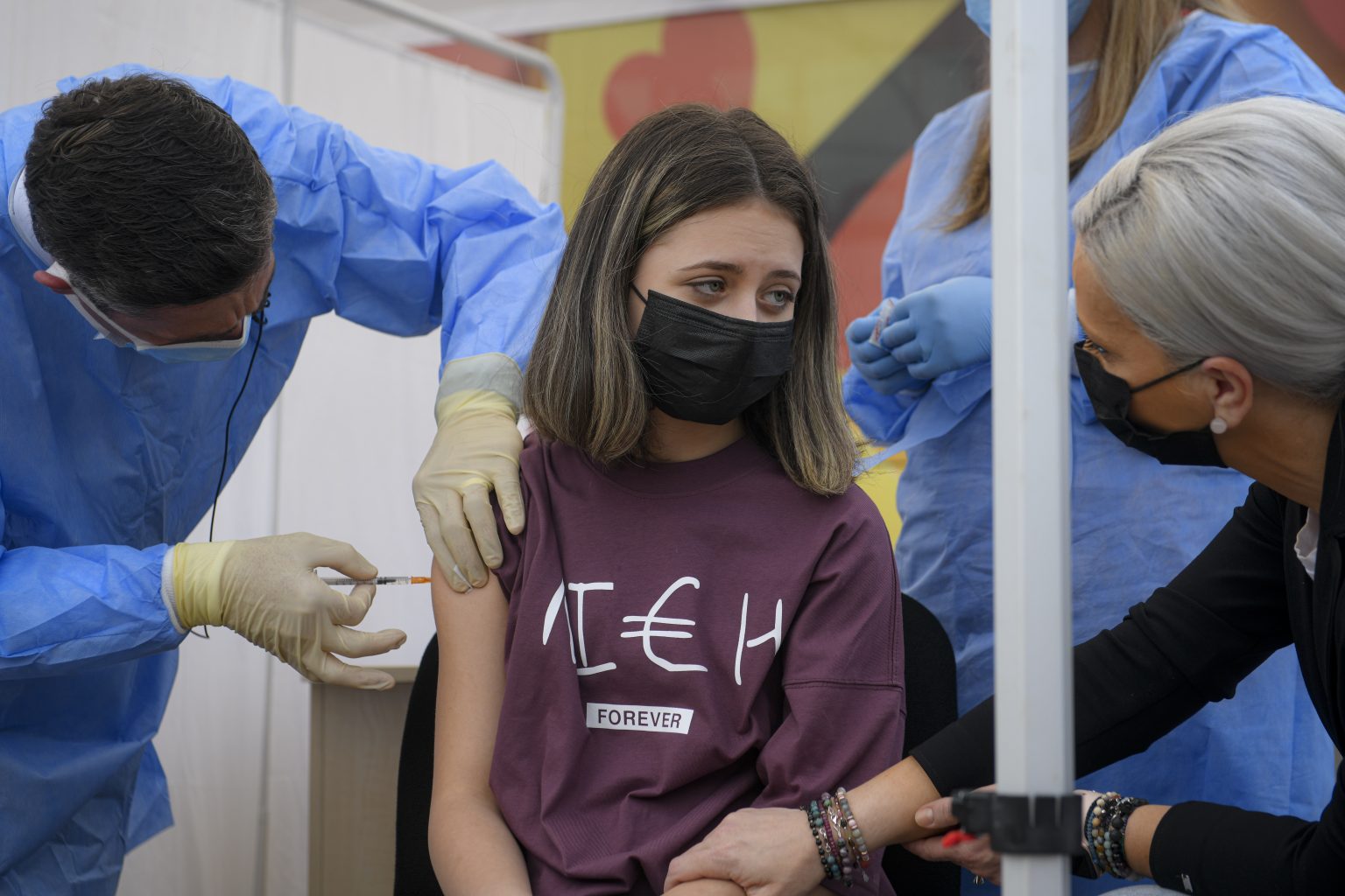 Očkovanie proti chorobe COVID-19. Foto: TASR/AP