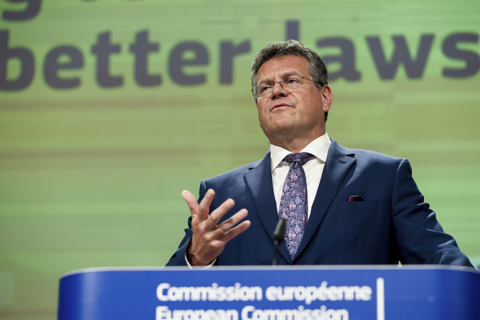 Maroš Šefčovič. Foto: TASR/AP