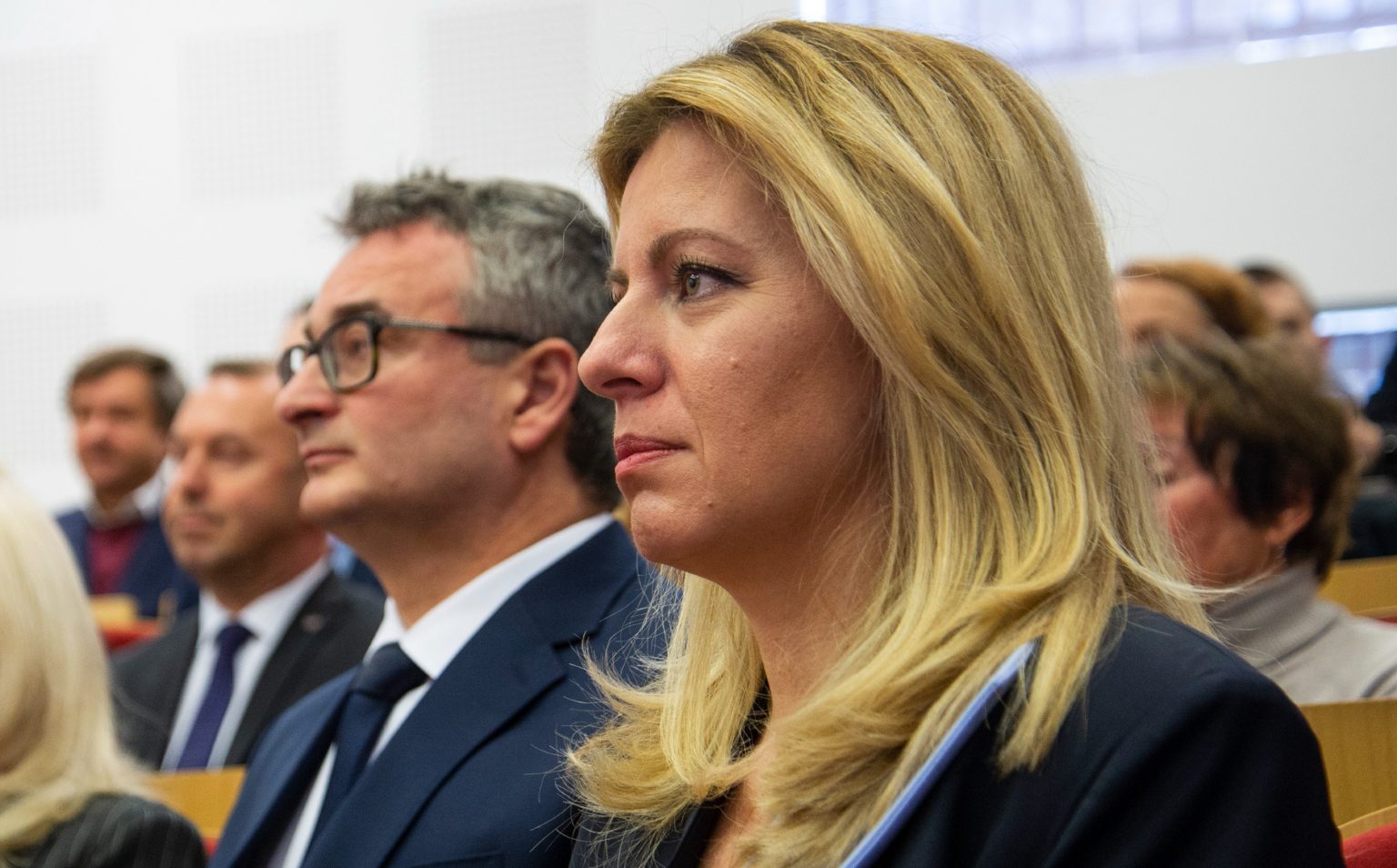 Zuzana Čaputová a Ivan Fiačan. Foto: Jakub Kotian/TASR