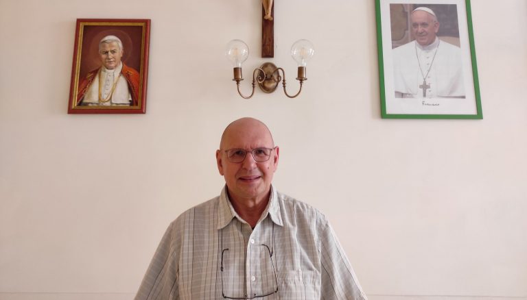 Michael Kolarčík, slovenský Kanaďan a rektor Pápežského inštitútu Biblicum. Foto: Bohumil Petrík