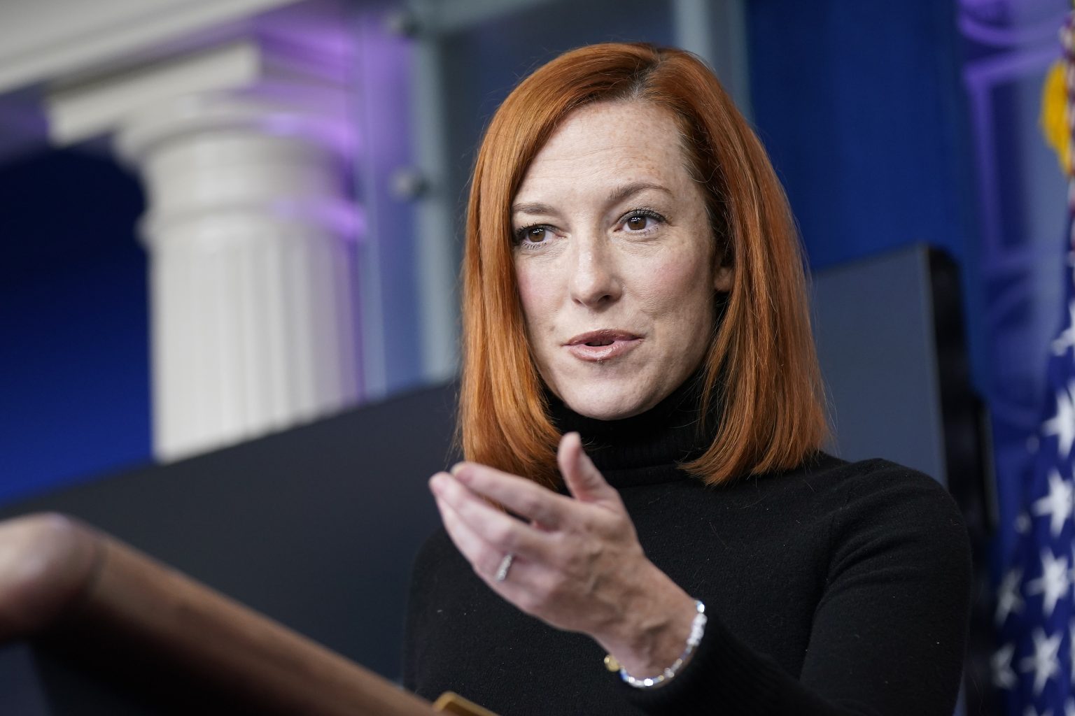Hovorkyňa Bieleho domu Jen Psakiová. Foto: TASR/AP