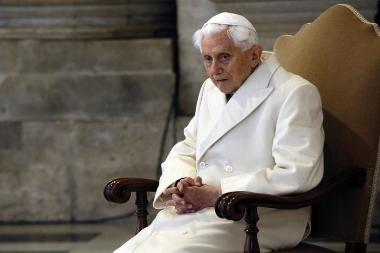 Emeritný pápež Benedikt XVI. Foto: AP/TASR