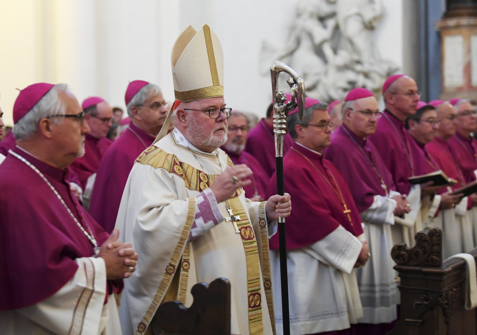 Vplyvný kardinál Marx, zástanca synodálnej cesty. Foto: TASR/AP