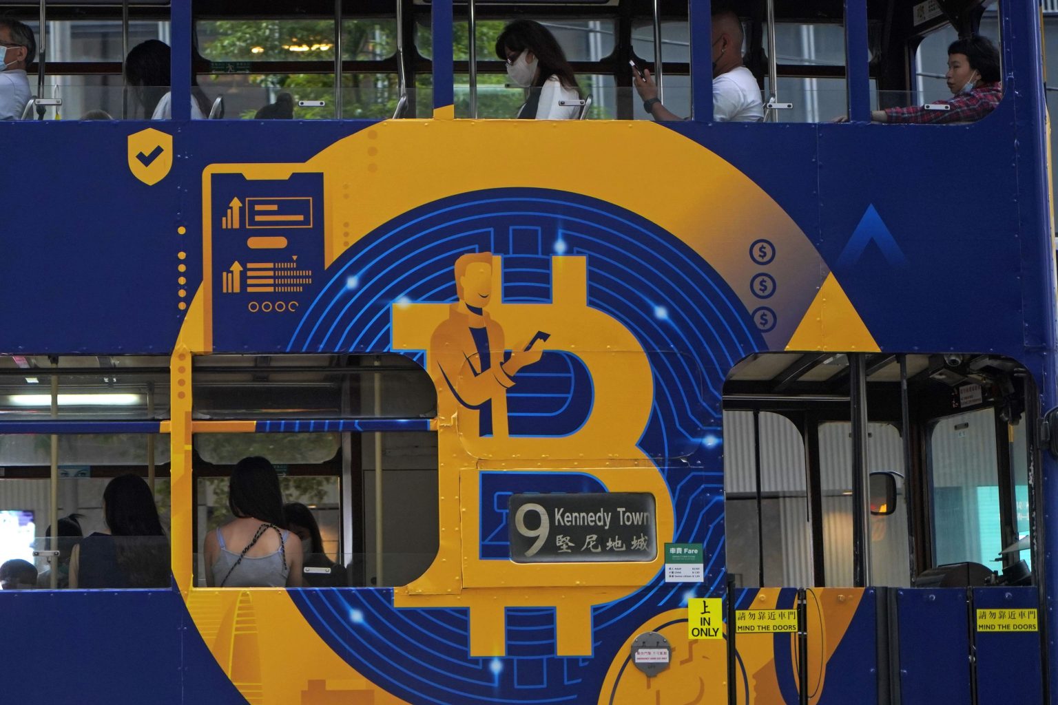 Bitcoin, ilustračný obrázok. Foto: TASR/AP